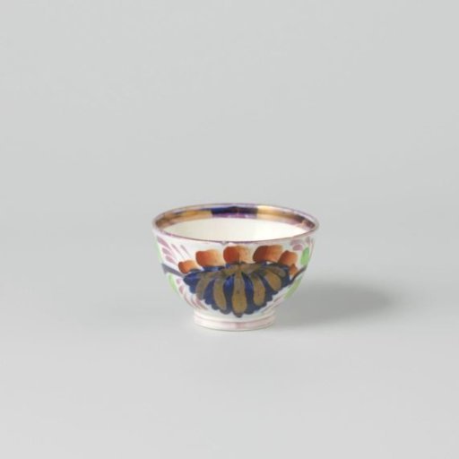 Cup with boerenbont decoration