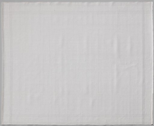 Linen damask napkin with the victories over the Turks by Eugene of Savoy under Charles VI of Austria