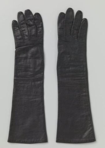 Black Leather Glove