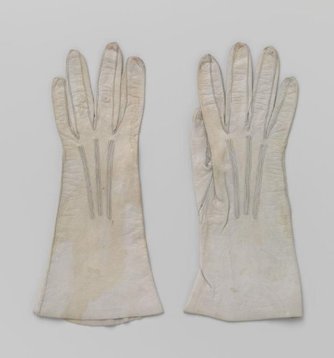 Light Blue Leather Glove