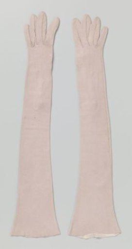 Pair of evening gloves
