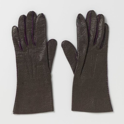 Pair of gloves with radiating cords