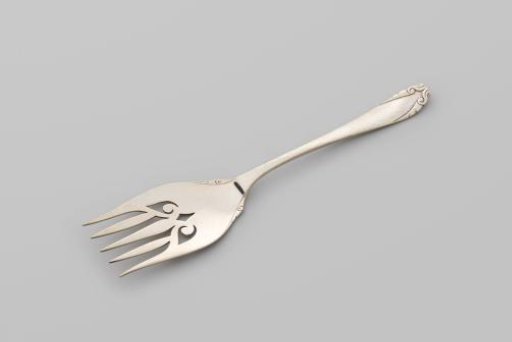 Silver cake fork