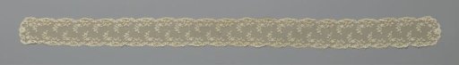 Bow tie of imitation Blonde lace