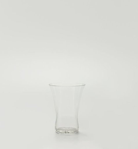 Beaker with indentations