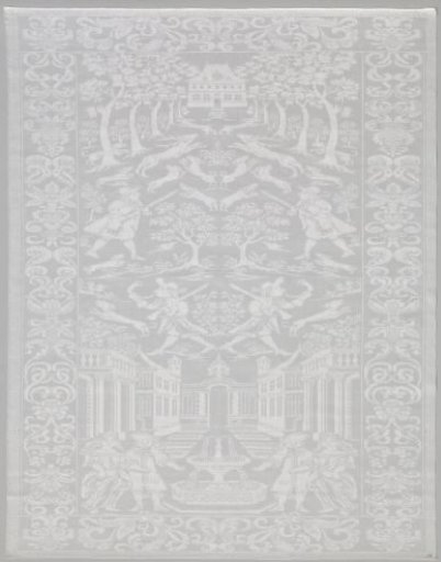 Napkin with Hunting Scene