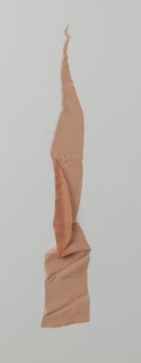 Fragment of orange silk weave