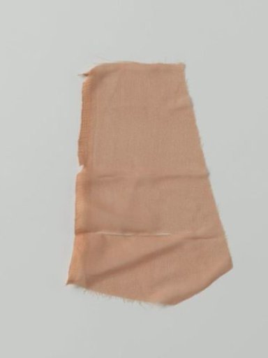 Fragment of orange silk weave