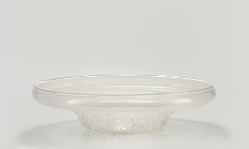 Bowl with white tincraquelé