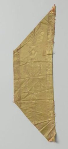 Fragment of silk fabric from a chair upholstery.