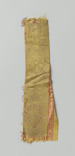Fragment of Silk Weaving from an Upholstered Chair