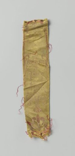 Fragment of Silk Weaving from an Upholstered Chair