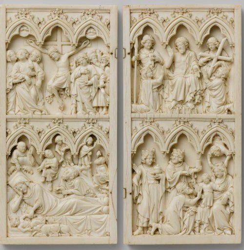 Diptych with the Story of Salvation