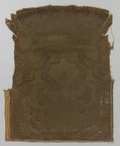 Fragment of interior fabric design "Zeenymphen"