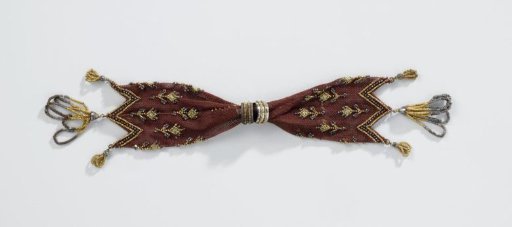 Long purse with sliding rings