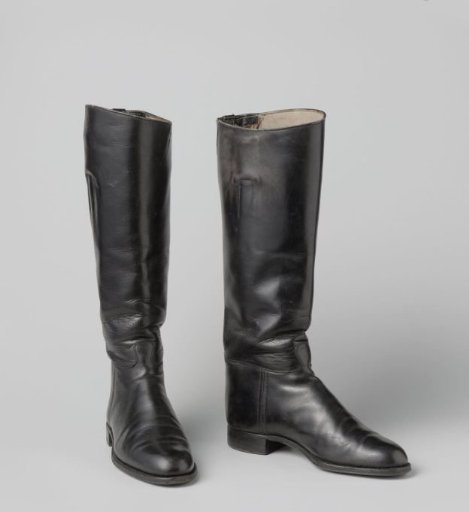 Riding boots from a rich costume