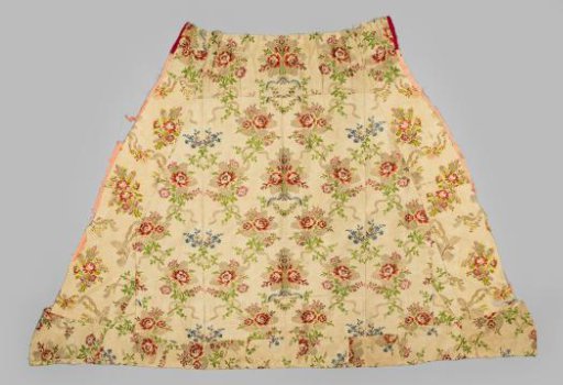 Silk Brocade Fabric, Composed of Thirty-Two Sewn-Together Fragments