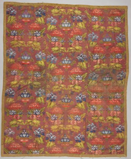 Carpet of silk: Gros de Tours