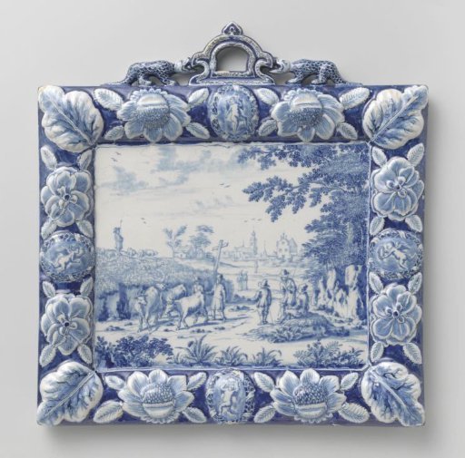 Two plates in frames