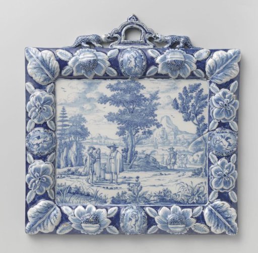 Two plates in frames