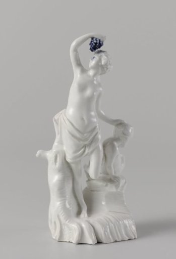 Figure Autumn, with attribute of a grape cluster