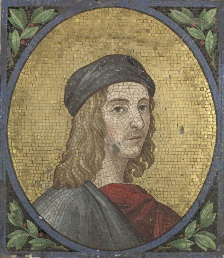 Mosaic depicting Raphael