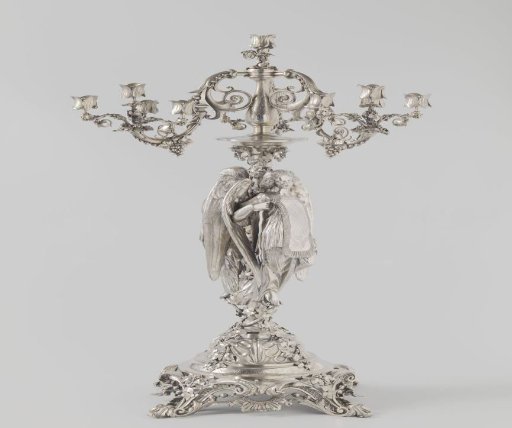 Pair of candelabras