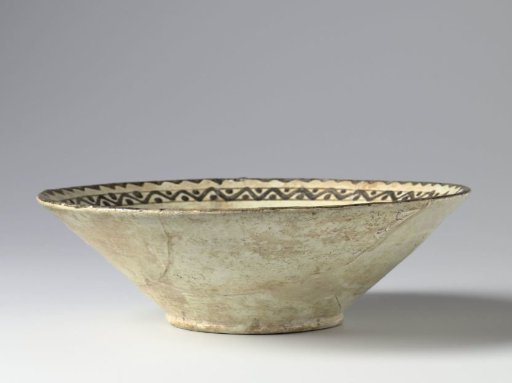 Bowl with ornamental borders