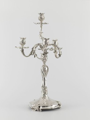 Two candelabra