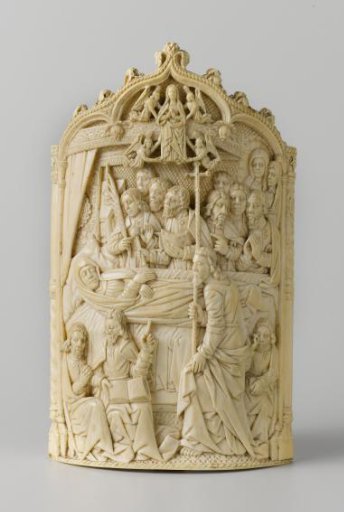 Pax with the deathbed and the Assumption of Mary