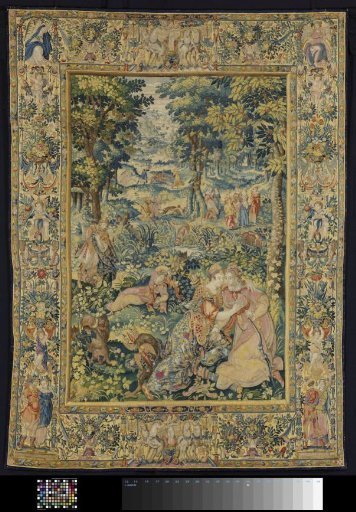 Tapestry with the history of Jupiter and Callisto