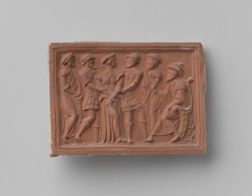 Fireplace with a Depiction of Susanna Being Led Before the Judges by the Two Elders