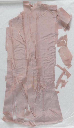 Fragment of Changeant Silk, Rose and Blue
