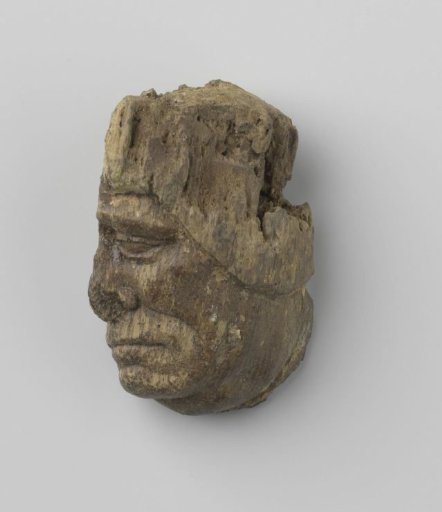 Fragment of a male head; (possibly) belonging to the Soest Altarpiece