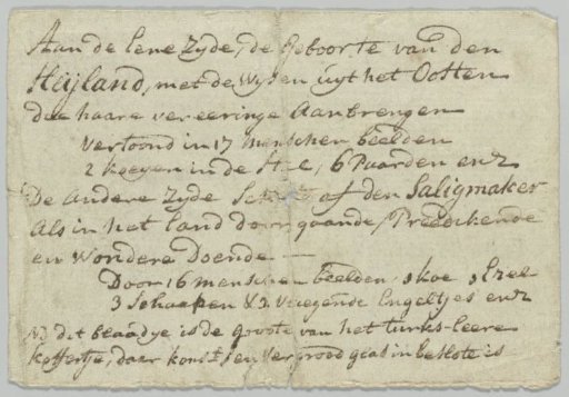 Description belonging to a prayer book