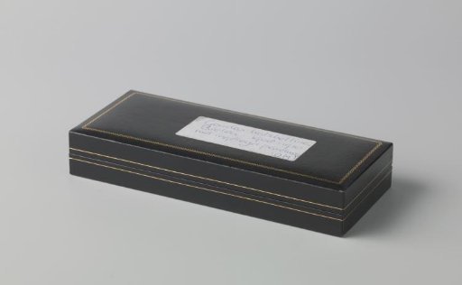 Black rectangular jewel box