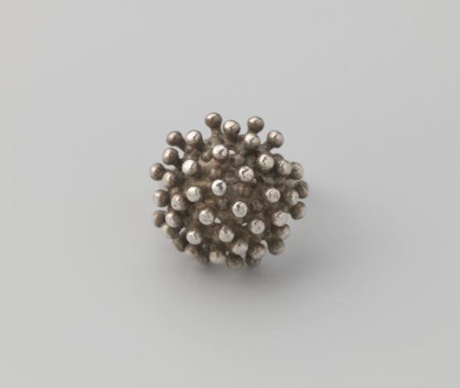 Signet Ring with Bulbous Knop with Protrusions, 'Hedgehog Ring'