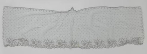 Strip of grey lace