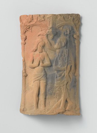 The Baptism in the Jordan (mold with original print)