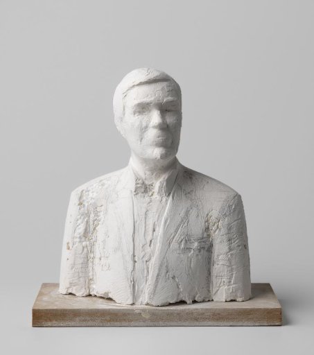 Sketch of Plaster for a Bust of Ronald de Leeuw