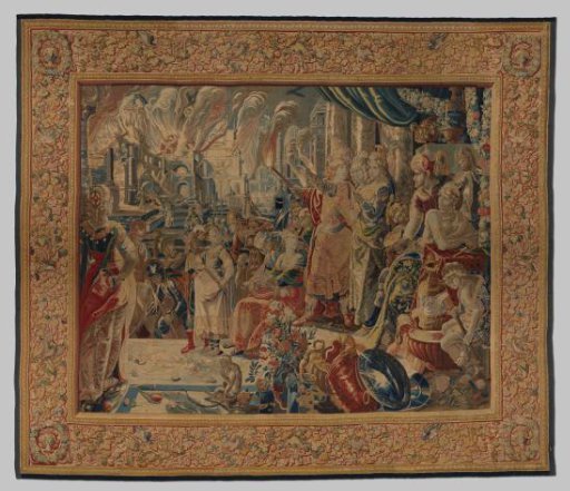 The Burning of Persepolis from the series History of Alexander the Great