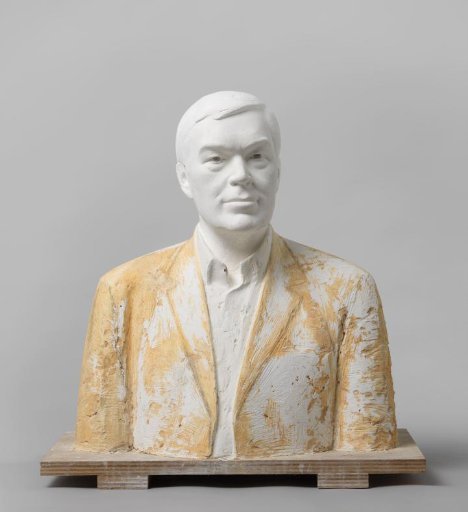 Sketch of Plaster for a Bust of Ronald de Leeuw