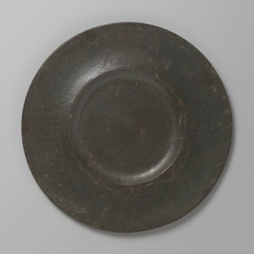Plate with the Coat of Arms of Michiel de Ruyter