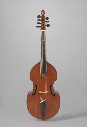 Two bass violas da gamba