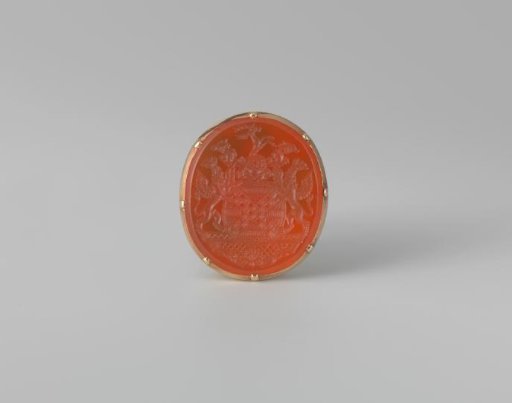 Seal with the coat of arms of Ploos van Amstel