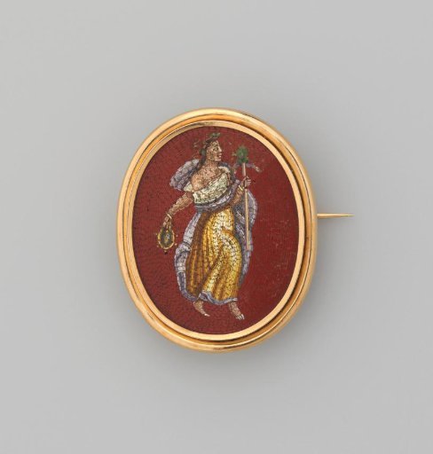Brooch "Melpomene"
