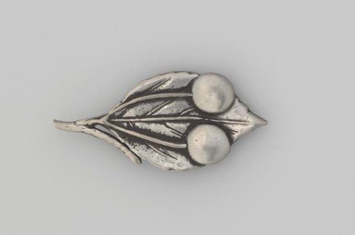 Tin Brooch with Cherries