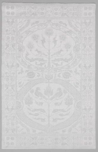 Napkin with Birds in Wreaths