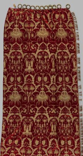 Curtain in the Directoire imitation style
