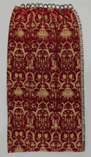 Curtain in the Directoire imitation style